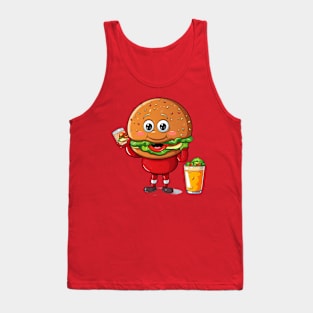 Donut kawaii  junk food T-Shirt cute  funny Tank Top